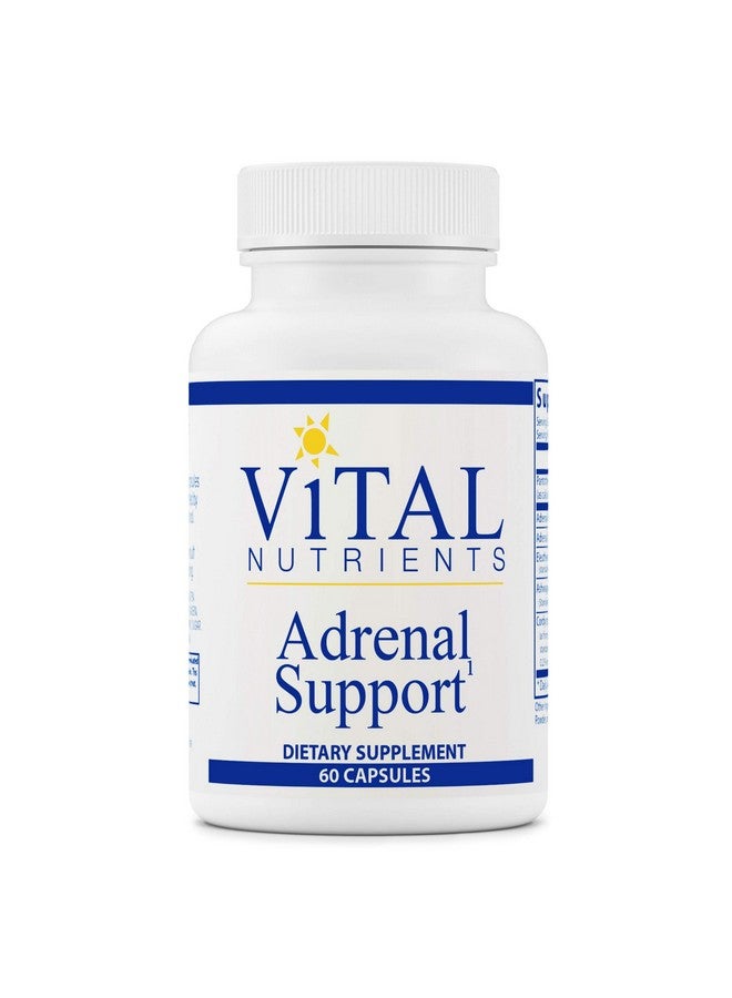 Vital Nutrients دعم الغدة الكظرية مناسب للرجال والنساء يدعم وظيفة الغدة الكظرية يدعم التوتر الخفيف ويدعم نظام المناعة الصحي 60 كبسولة - Image 2