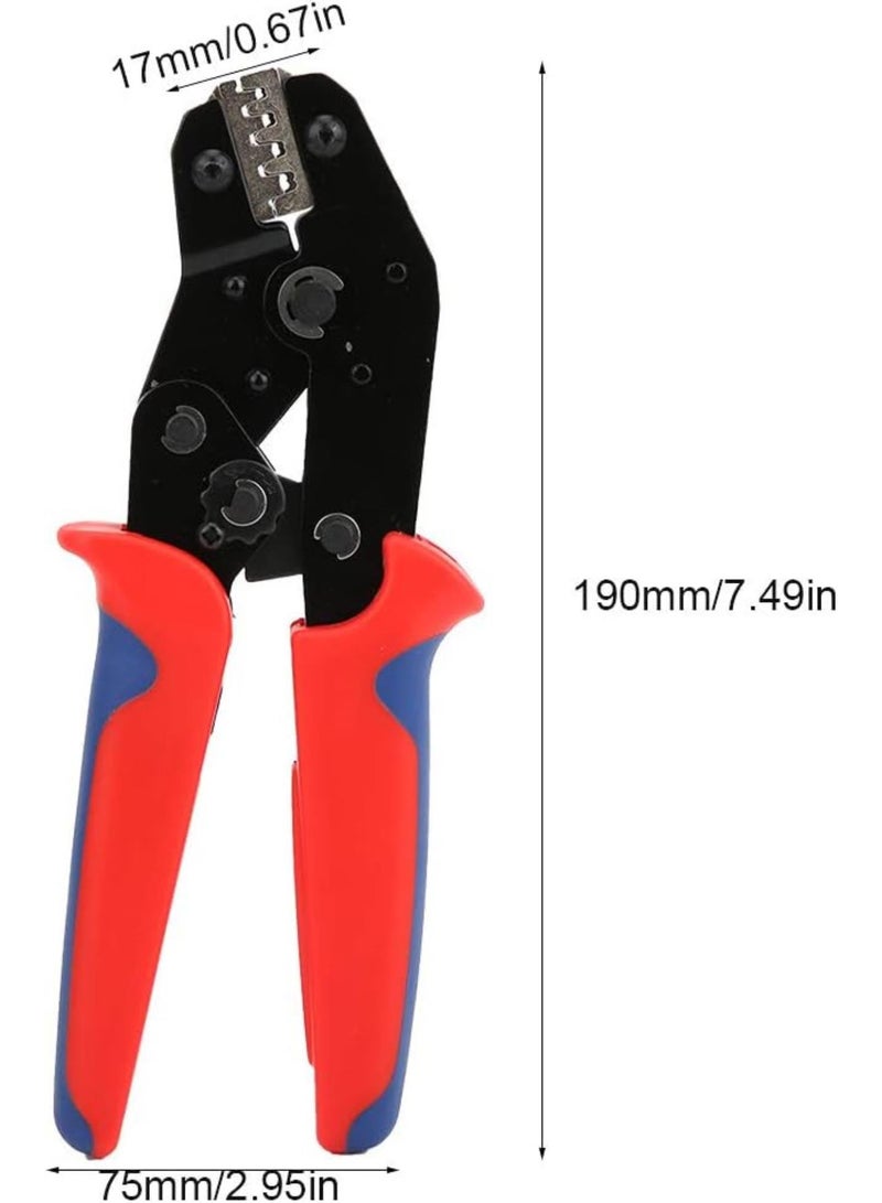 GGOOT Wire Crimper Tool,Crimping Plier Hand Tool,Adjustable Terminals Crimper Hardware Accessory Electrician Tools,Suitable for Electricians  - Image 2