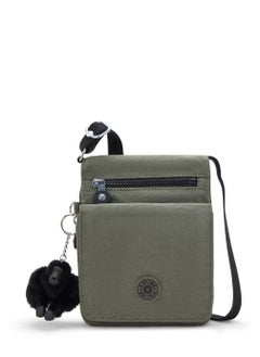 kipling New Eldorado Small Crossbody Bag Green Moss  - Image 1