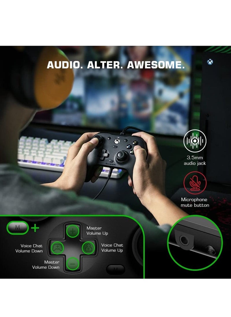 GameSir - G7 Wired Game Controller for Xbox Series X|S, Xbox One, Windows 10/11, PC Controller Gamepad with Mappable Buttons, 3.5mm Audio Jack and 2 Swappable Faceplates - Image 1