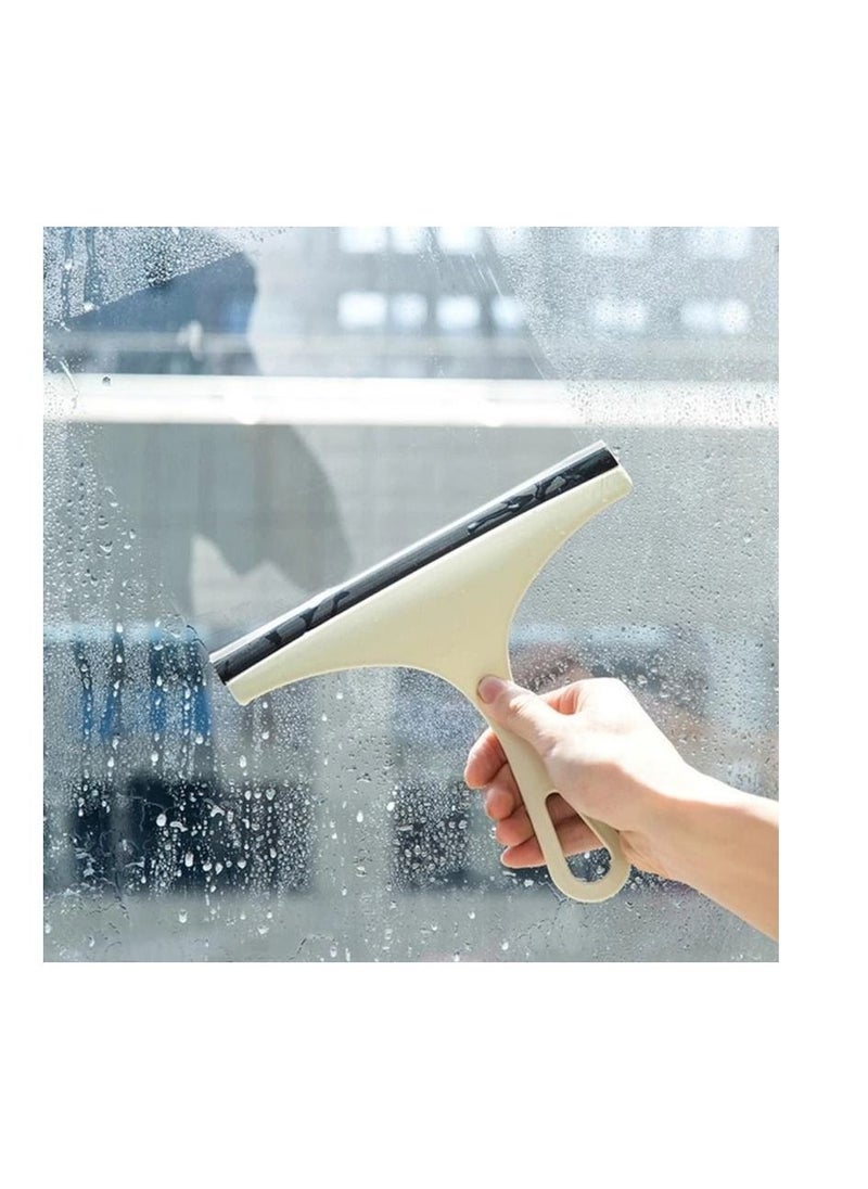 Spaceshoop Bathroom Mirror Cleaner With Silicone Blade and Holder Hook Kitchen Cleaner Car Glass Shower Squeegee Window Glass Wiper Scraper  - Image 5