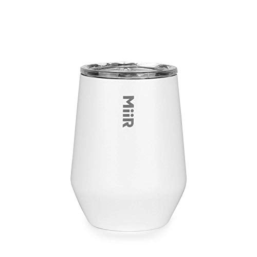 MiiR 10oz Insulated Stemless Wine Tumbler Spill Proof Presson Lid Perfect for Chilled Drinks for Camping BBQs and More at Home or Outdoors - Image 1