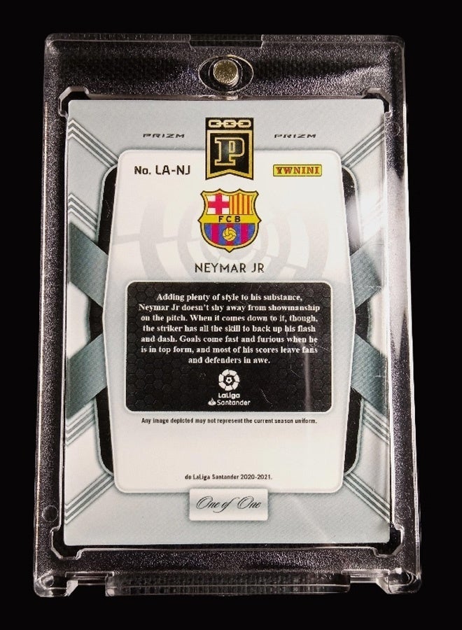 Topps Neymar Football Signature Trading Card Single Autographed Soccer Card Refractor Collector’s Edition Sports Memorabilia for Fans and Collectors - Image 4
