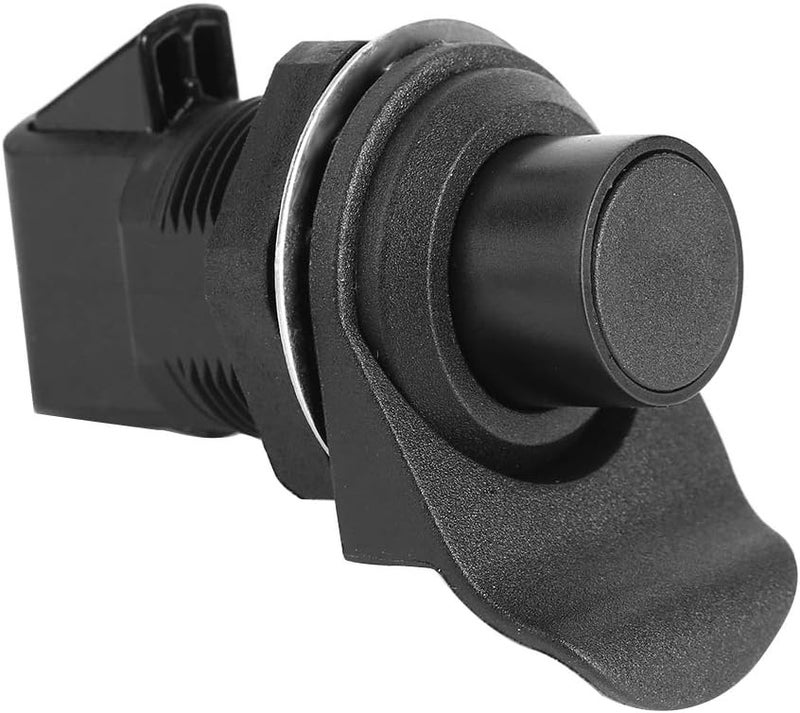 Jadeshay Button Latch Durable and Versatile Push Button Latch Replacement for Boat Door Glove Box 93304 Smooth Locking Easy Installation Sleek and Black Practical Design - Image 5