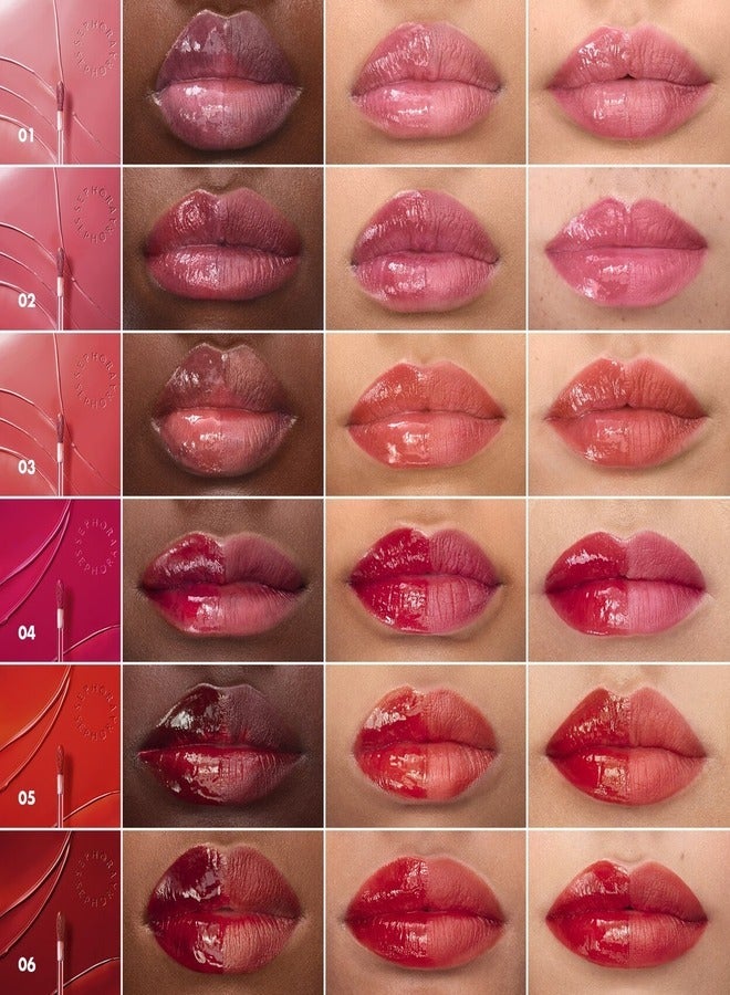 سيفورا مجموعة سيفورا - لون شفاه توتالي جوسي - ٠١ جيلي حلو | وردي فاتح باهت | لون شفاه مرطب يدوم طويلاً - ٥٫٥ مل - Image 5