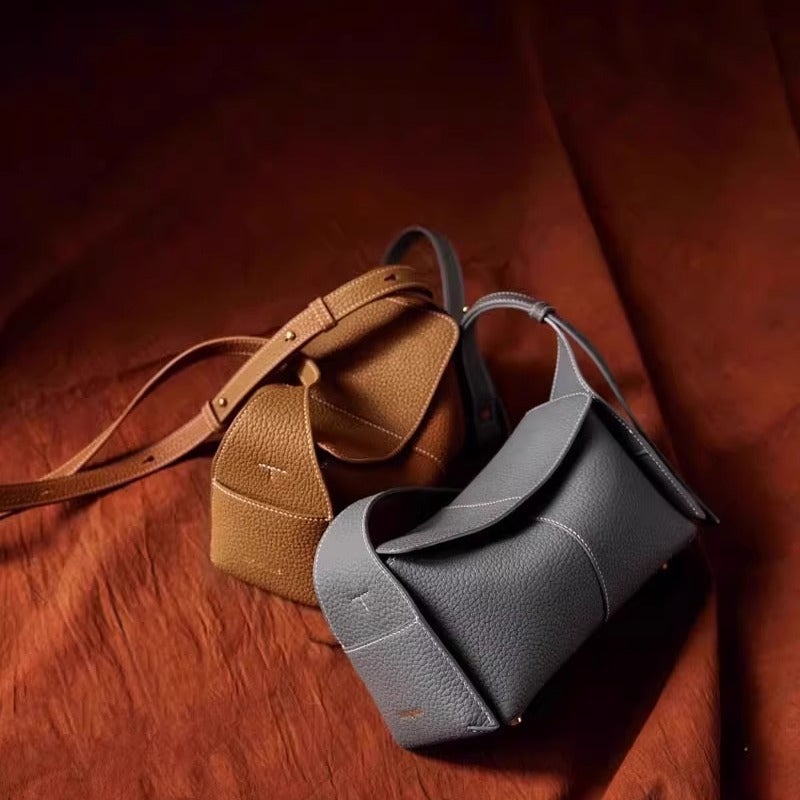 Songmont Yamashita Has Pine Ear Hanging Series Mini Eaves Fashion Versatile Work Clothing Satchel Crossbody Hobo - Image 2