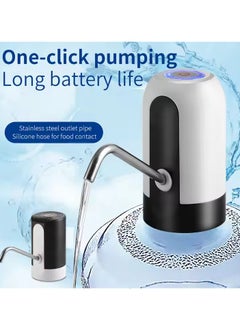 TECH Automatic Water Dispenser Portable and Light-Weight Pump with Easy Press Mechanism and USB Charge  - Image 2