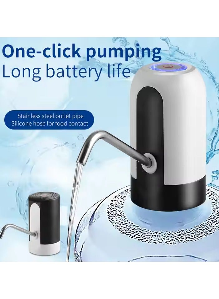 TECH Automatic Water Dispenser Portable and Light-Weight Pump with Easy Press Mechanism and USB Charge - Image 2
