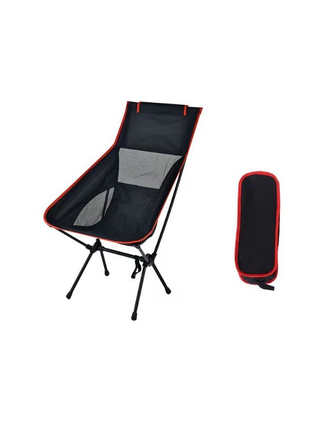 BlueFire Folding Stool Camping Chair – Portable Oxford Fabric Tourist Beach Chaise Longue Chair for Fishing, Travel, Picnic & Outdoor Leisure | Durable Anti-Slip Fabric, Reinforced Steel Frame, Strong Weight Capacity, Compact & Lightweight Design for Hiking, Camping, Beach & Garden Relaxation - Image 1