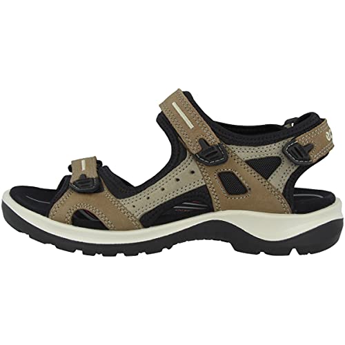 ECCO Women's Yucatan Sport Sandal, Birch Nubuck, 6-6.5 - Image 1