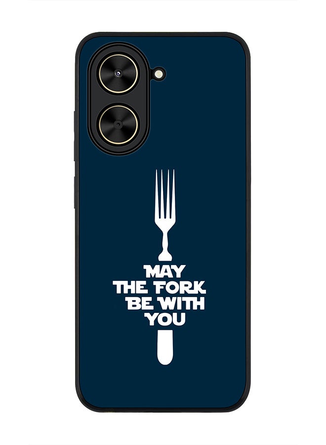 Stylizedd For Xiaomi Poco C71 / Redmi A5 4G Case,Slim fit Camera Protection, Shockproof Thin Phone cover  - May the Fork