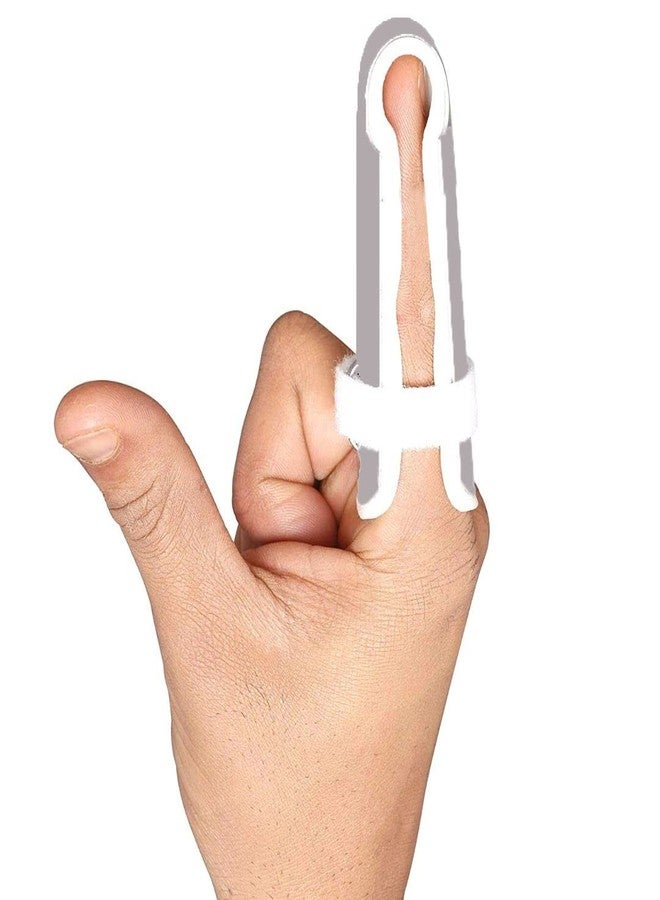 BESAFE Forever Finger Cot Splint for Finger Support, Protect, Immobilize Fracture Brace, Injured Finger FC02, L - Image 1