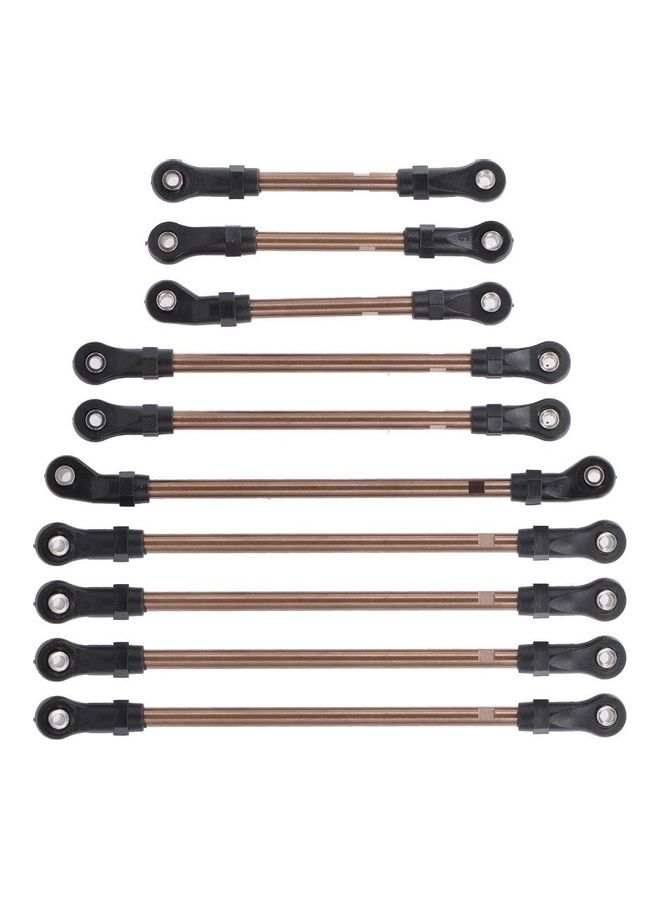 NIBEMINENT 10-Piece Stainless Steel Link Set - Image 1