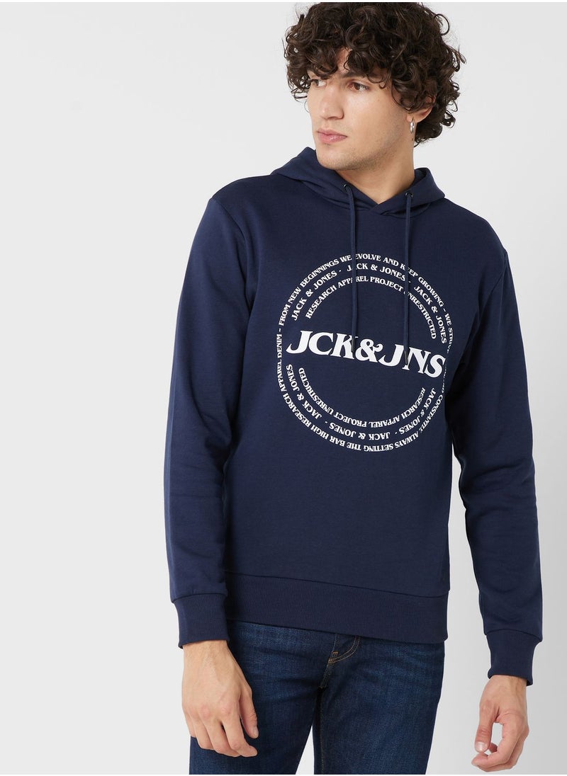 JACK & JONES - Logo Hoodie - Image 1