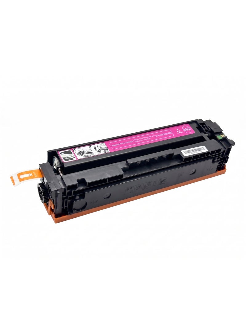طباعة الذهب Gold Print Premium Toner Cartridge Universal Toner CF413A  CRG046 Magenta, Compatible for HP Color LaserJet Pro M452dw, 452dn, 452nw, HP Color LaserJet Pro MFPM477fnw, M477fdn, M477fdw, MFP M377dw, Canon Color imageCLASS LBP654Cdw, MF735Cdw, MF731Cdw, MF733Cdw, Canon Color I-SENSYS LBP654Cx, 653Cdw, MF732Cdw, 734Cdw, 735Cx, Canon Satera MF731Cdw, LBP654C, LBP652C, LBP651C, MF735Cdw, MF733Cdw, HP Color For Use With: HP LaserJet Enterprise and Canon printer (Japan Powder) - Image 2
