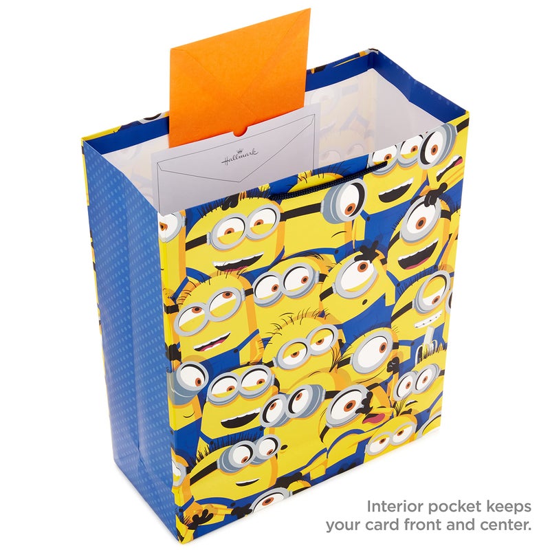Hallmark 15" Extra Large Gift Bag with Tissue Paper (Minions) for Kids, Birthdays, Christmas - Image 4