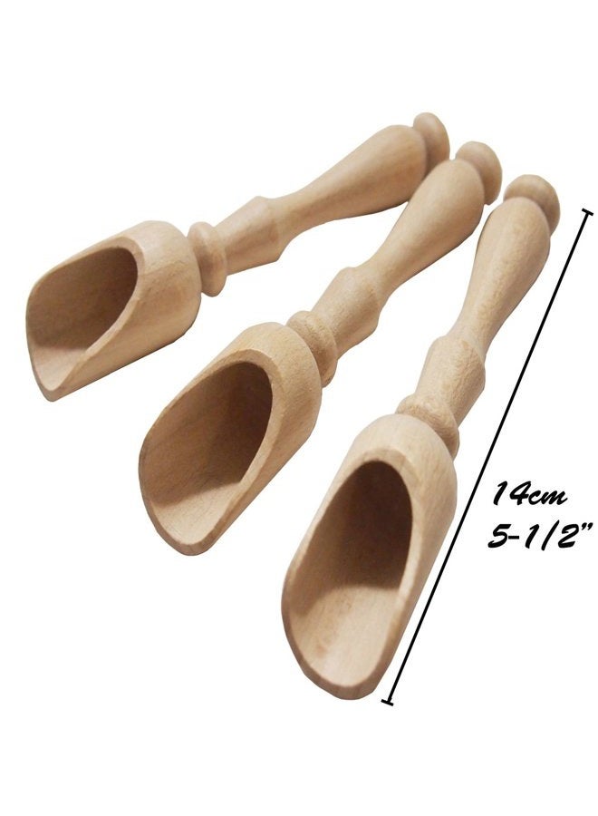 EFO Stylish Wooden Scoops (3x5 3/4" (14cm)) - Image 2