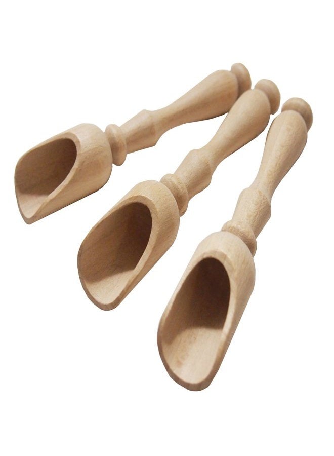 EFO Stylish Wooden Scoops (3x5 3/4" (14cm)) - Image 1