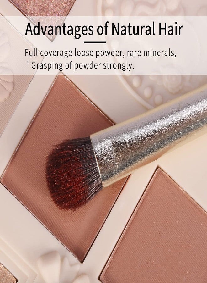 ENZO KEN Natural Goat Hair Eye Shadow Brush by ENZO KEN, Large Smudge Eyeshadow Brush, Shader Eye Shadow Brush, Eye Shader Brush, Single Eyeshadow Brush, Eye Brushes, Eyeshadow Blending Brush. (Gold, E203L) - Image 4