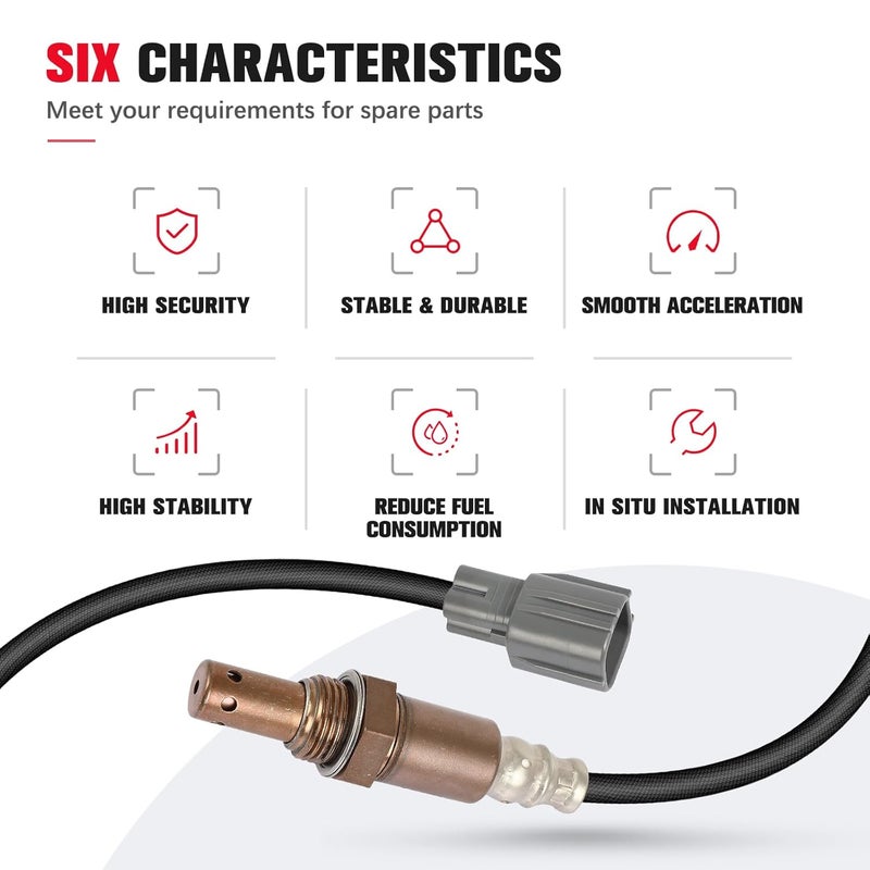 QIJIAUTO O2 Oxygen Sensor Upstream for Lexus ES350 2007, Compatible with Multiple Models - Image 5