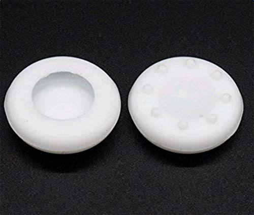 Ambertown Analog Silicone Thumb Stick Grip Joystick Caps Cover for PS4 PS3 Xbox 360 Xbox One Game Controllers (2 x White) - Image 3