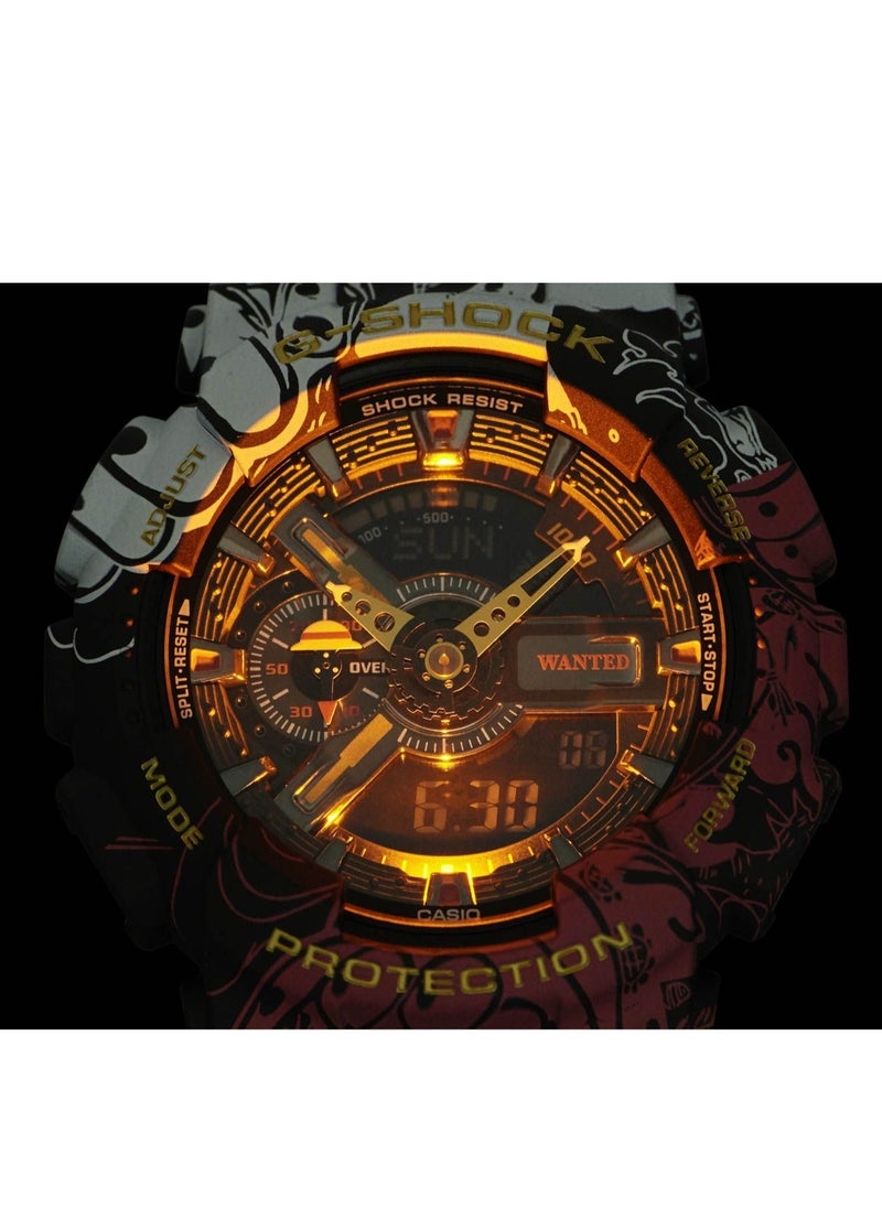 CASIO - G Shock x One Piece GA 110JOP 1A4 - Image 1