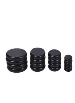 Generic 20-Piece Portable Soft Natural Basalt Hot Stone Set, Massage Stone Warmer with Heating Box for Spa and Therapy (UK Plug)  - Image 4