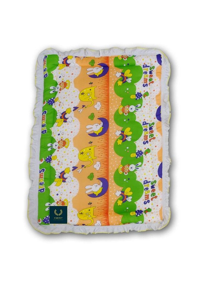 FARETO Newborn Baby Lacy Muslin Cotton Godari Cradle Bed (Multicolour 012 Months Pack Of 3) Lightweight - Image 5