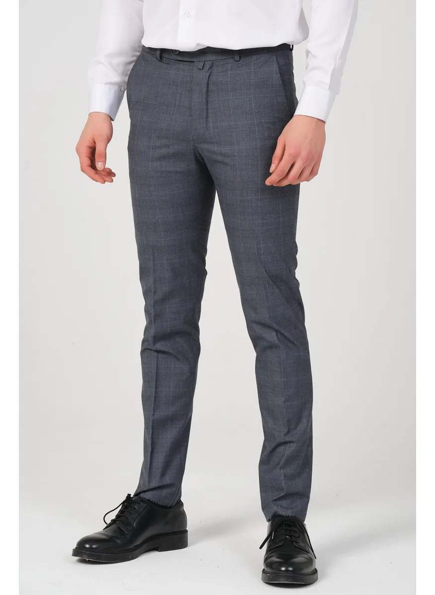 HYMAN Slim Fit Men's Fabric Trousers