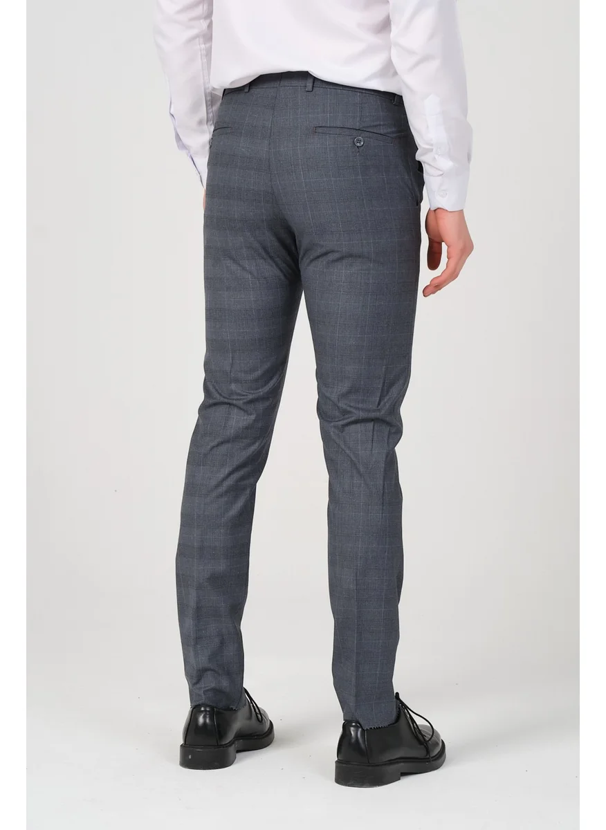 HYMAN Slim Fit Men's Fabric Trousers