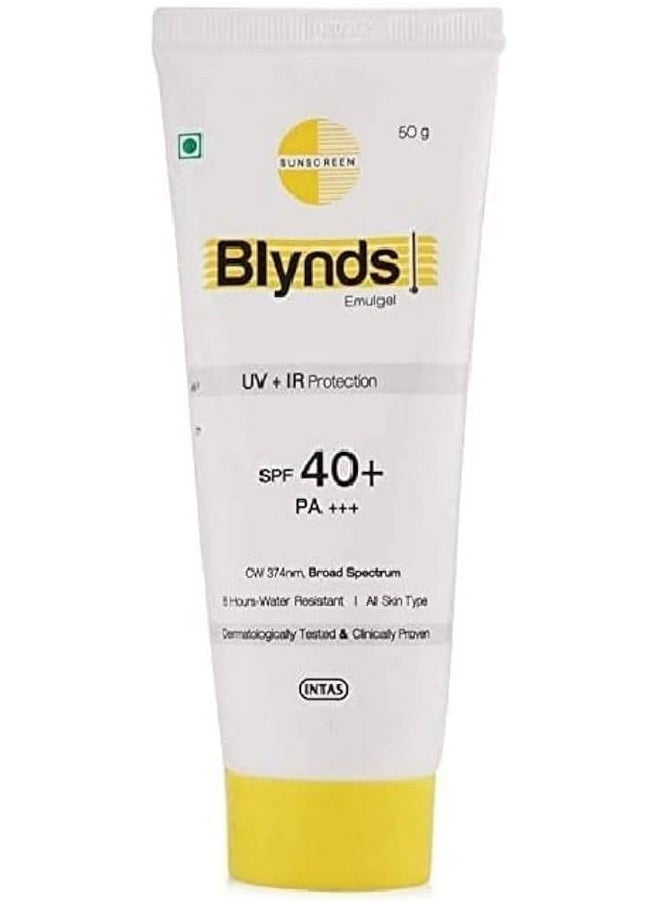 Entirety Blynds Emulgel Uv + Ir Protection Spf 40+ Pa+++ (50Gm)  - Image 2