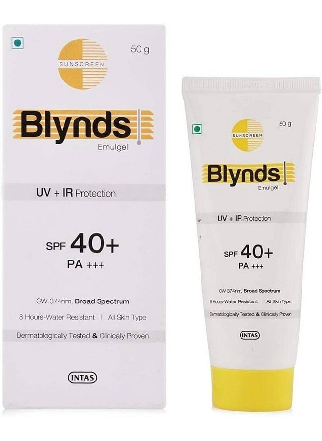 Entirety Blynds Emulgel Uv + Ir Protection Spf 40+ Pa+++ (50Gm)  - Image 1