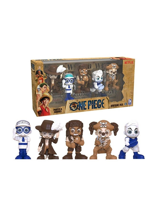One Piece Collectible Pirates&Marines 5-Pack  - Image 1