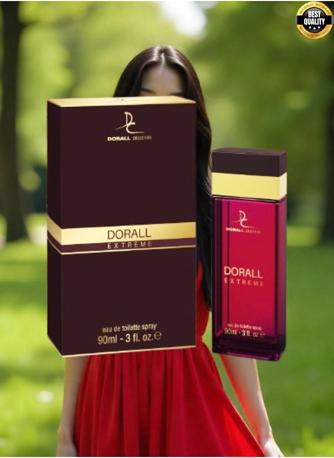 DORALL COLLECTION 4 Pieces Dorall Extreme Perfume EDT 90ML  - Image 2