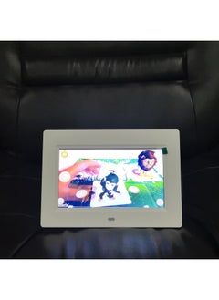 10.1 HD IPS Intelligent Digital Photo Frame Electronic Photo Album Electronic Photo Frame Display Rack Advertising Machine-Color:White