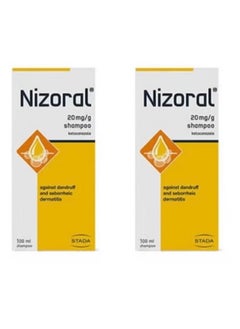 Nizoral Nizoral Pack Of 2 Anti Dandruff Shampoo 100 ml  - Image 1