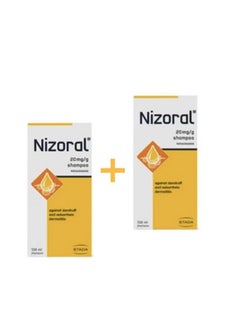 Nizoral Nizoral Pack Of 2 Anti Dandruff Shampoo 100 ml  - Image 2