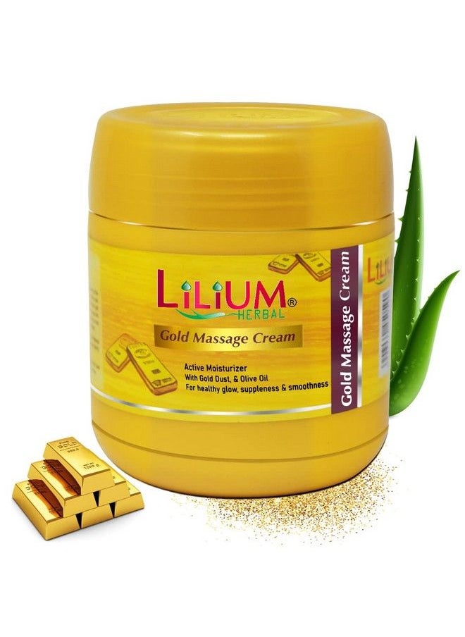 LILIUM - Herbal Gold Massage Cream; 500 Ml - Image 1