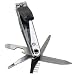 Iconikal 8in1 Toenail Clipper Multi Tool with Screwdriver Brush File Pick Can Opener Rubberized Grip - Image 2