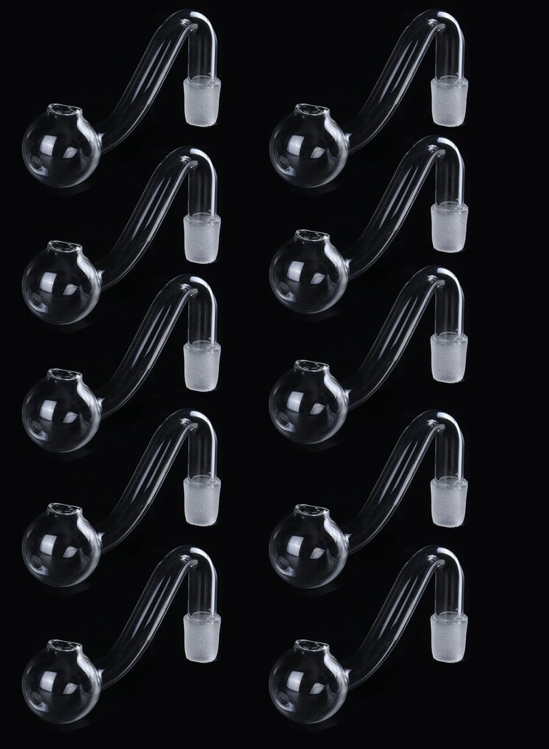 10 Piece 10mm Clear Glass Fountain Inflow Pipe Aquarium Filter Tubing For Aquarium Planted Fish Tank 