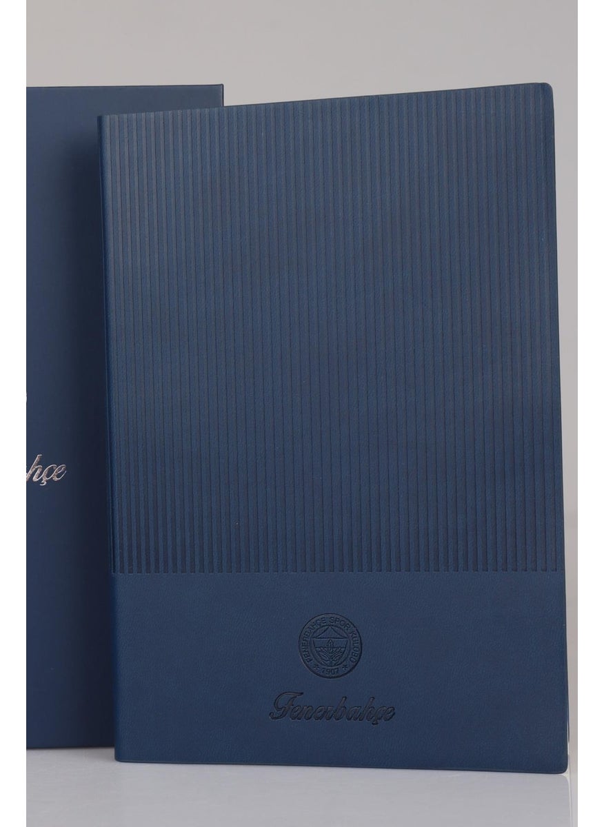 Fenerbahçe - Licensed Boxed Hard Cover Leather Agenda with Dekomus "Special Boxed Comfort Pen Gift" - Image 1
