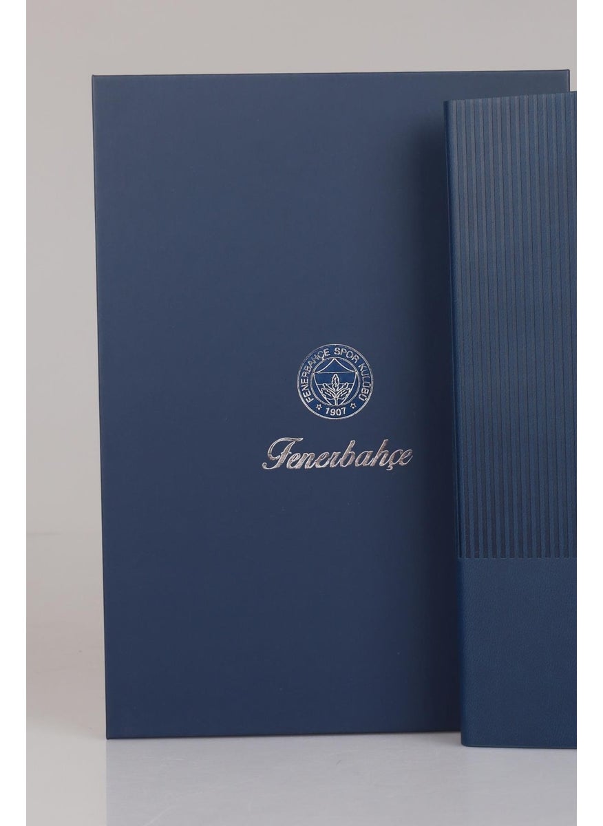 Fenerbahçe - Licensed Boxed Hard Cover Leather Agenda with Dekomus "Special Boxed Comfort Pen Gift" - Image 1