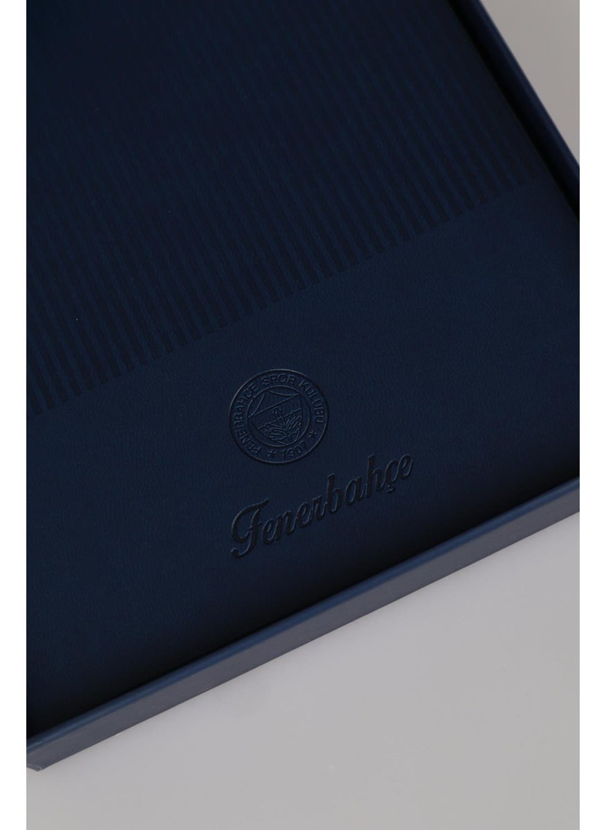 Fenerbahçe - Licensed Boxed Hard Cover Leather Agenda with Dekomus "Special Boxed Comfort Pen Gift" - Image 1