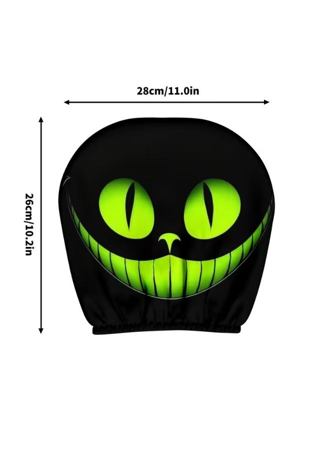 1PC Funny Cartoon Car Headrest Covers, Cute Funny Cartoon Eyes Car Seat Head Rest Protector for Auto Front Seat Rest Decoration - Image 3