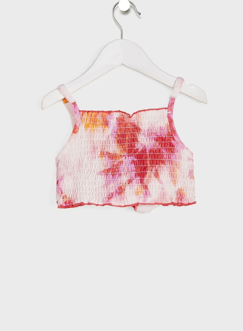 Nautinati Dyed Top With Shorts