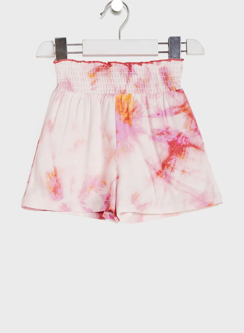 Nautinati Dyed Top With Shorts