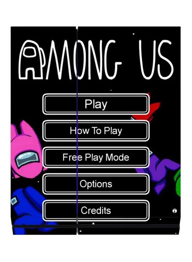 NIBEMINENT Self-Adhesive Printed Console Sticker For Sony PlayStation 4