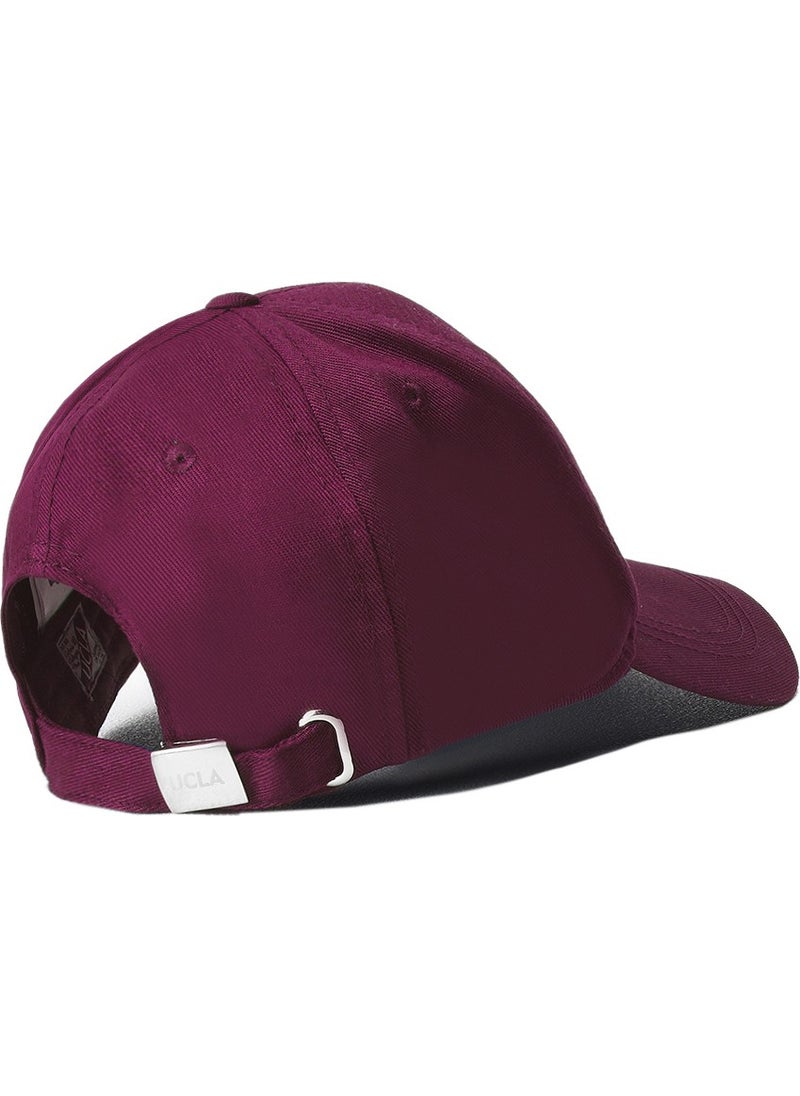 UCLA Ballard Claret Red Baseball Cap Embroidered - Unisex Hat  - Image 3