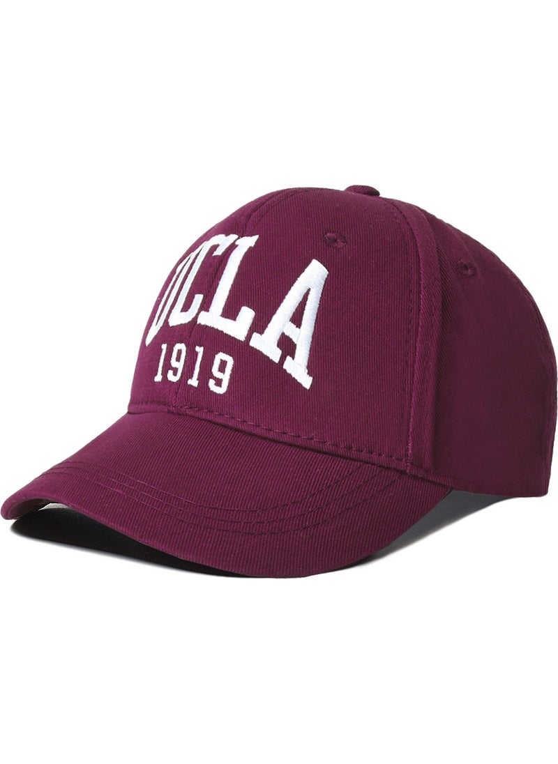 UCLA Ballard Claret Red Baseball Cap Embroidered - Unisex Hat  - Image 1