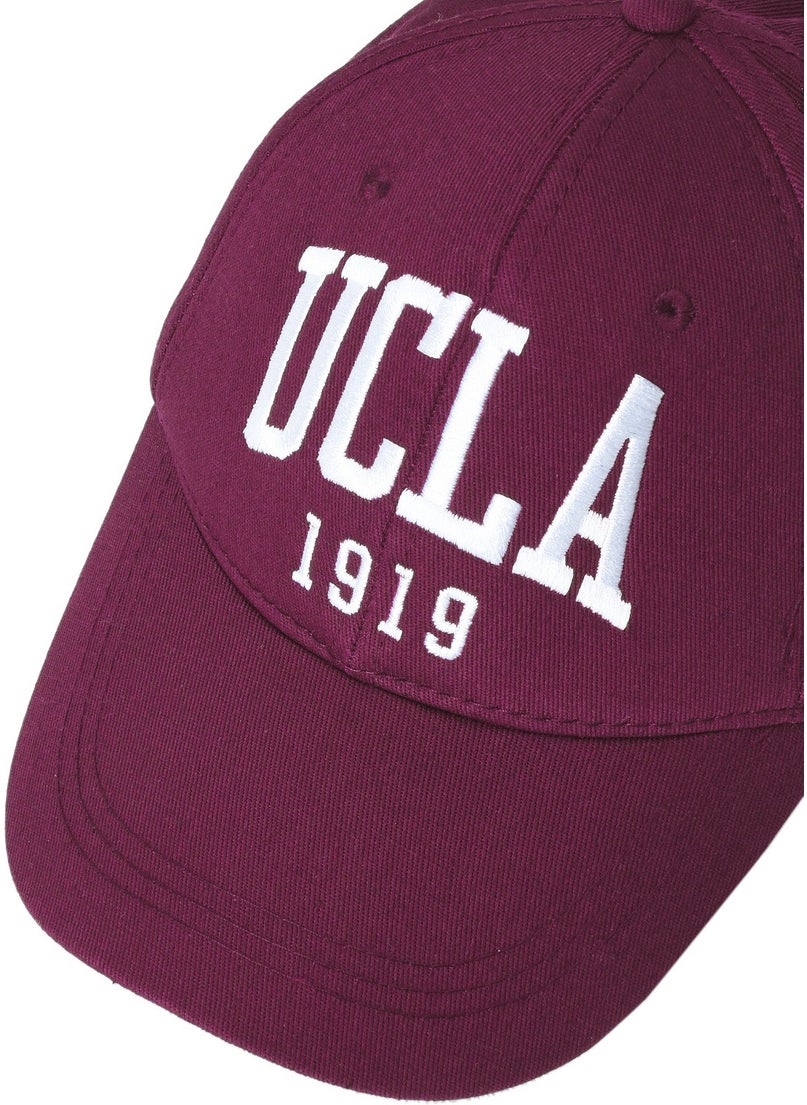 UCLA Ballard Claret Red Baseball Cap Embroidered - Unisex Hat  - Image 2